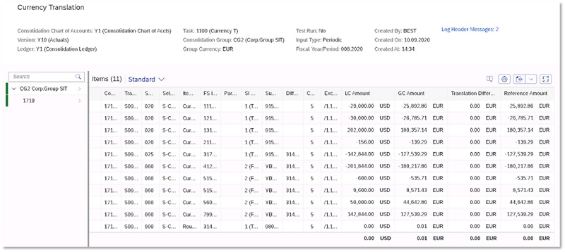 SAP system