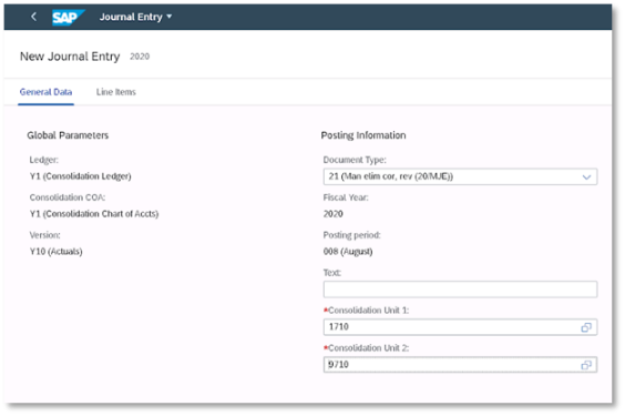 SAP system